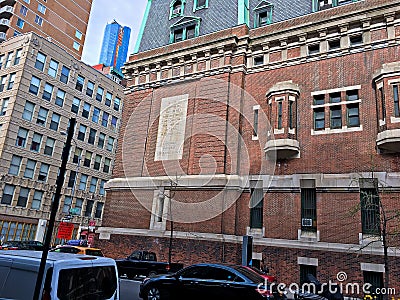 69th Regiment Armory, New York City -1 Editorial Stock Photo